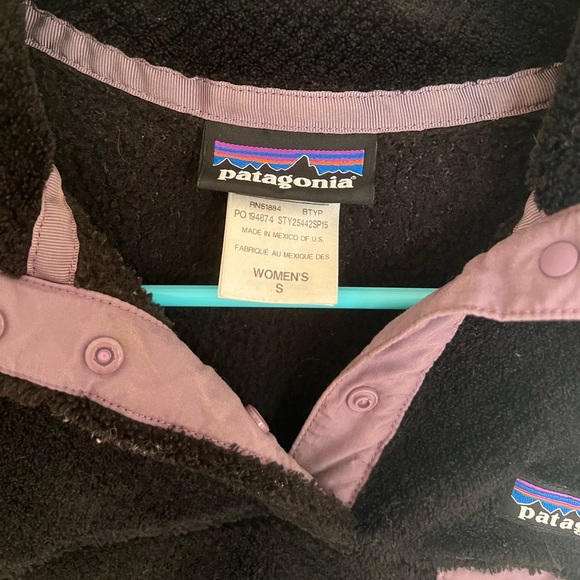 Patagonia Retool Fleece Pullover Black Jacket - Picture 3 of 6